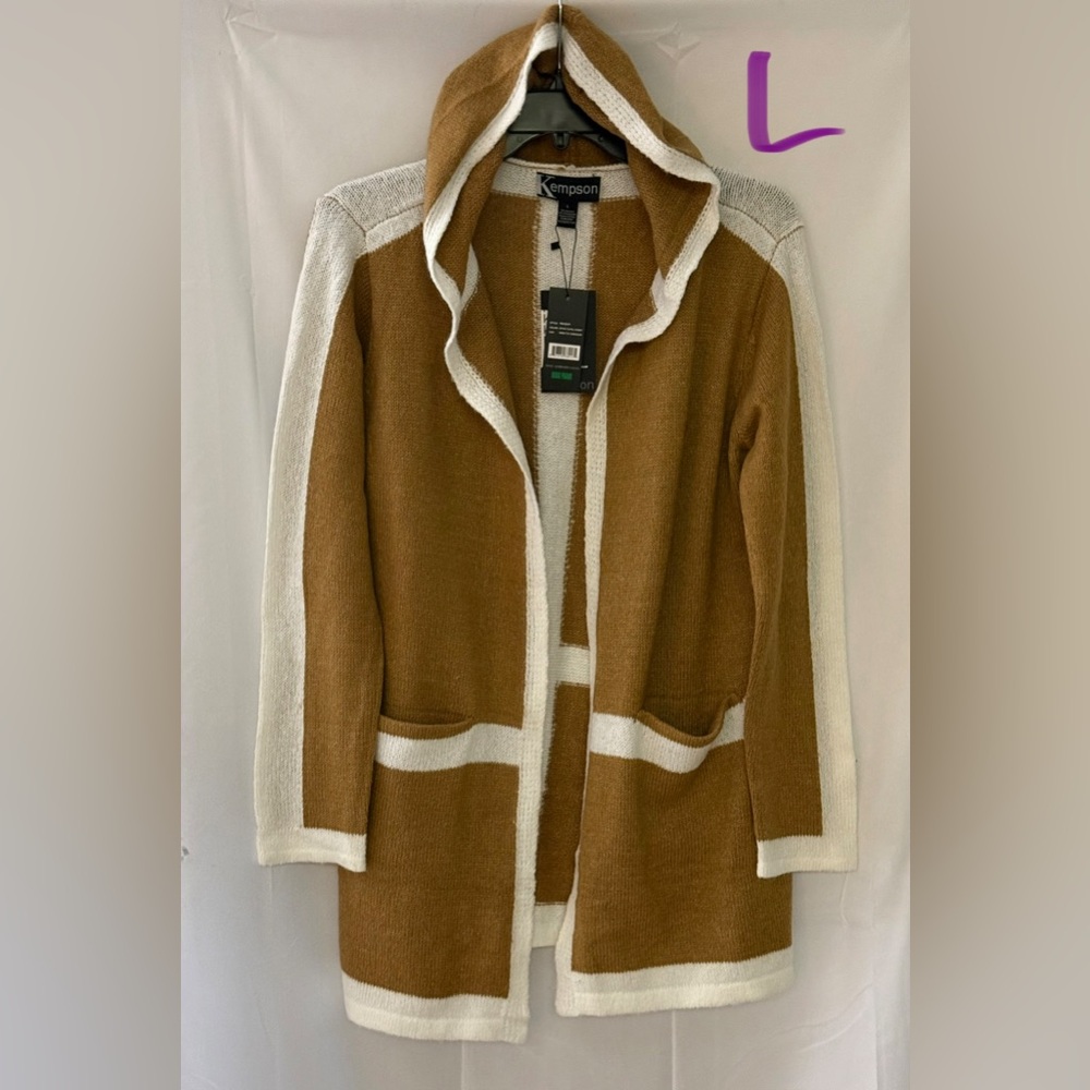Kensington Women's Brown and Cream Cardigan